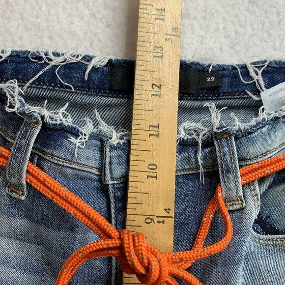 Rare* Hudson Women's Size 29 OUSH Barbara Super Skinny Denim Jeans Revolve $195 - Picture 5 of 10